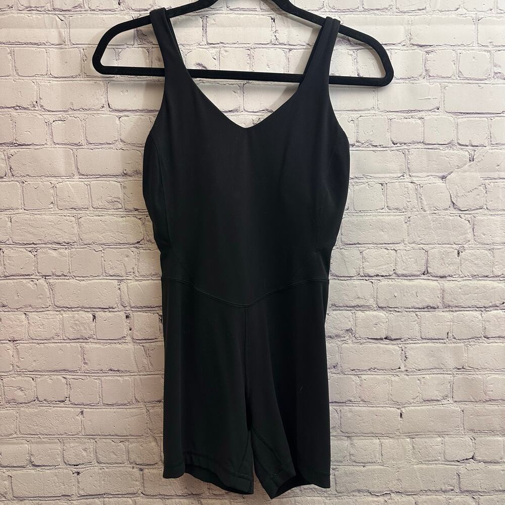 Lululemon Align Body Suit Women's 6 Black Lounge Workout Travel